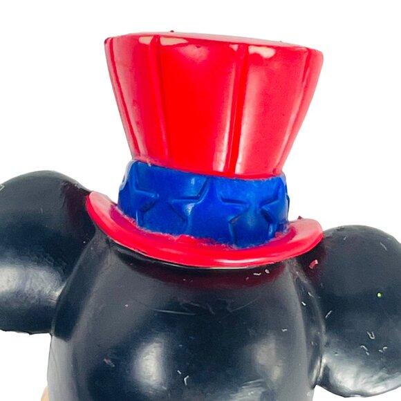 Vintage Mickey Mouse Epcot Center Figure In Patriotic Outfit - Picture 5 of 9
